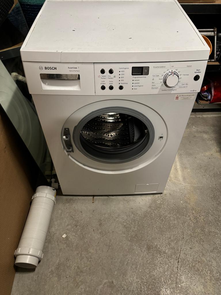 Bosch Avantixx 7 VarioPerfect Wasmachine, Ophalen of Verzenden, Zo goed als nieuw, Voorlader, 85 tot 90 cm