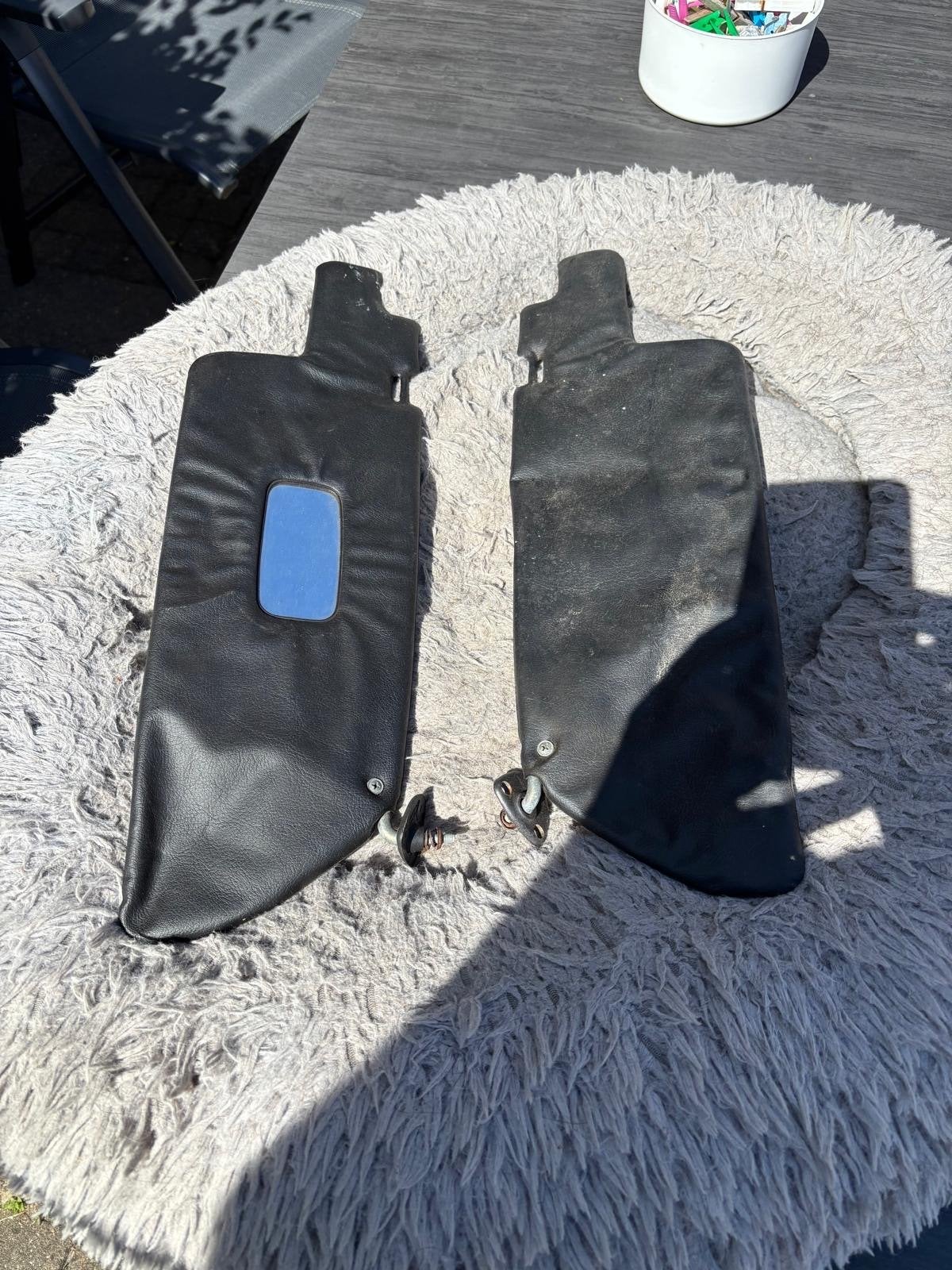 Zonnekleppen voor Porsche 924 (1975-1986), Auto-onderdelen, Ophalen of Verzenden, Gebruikt, Porsche