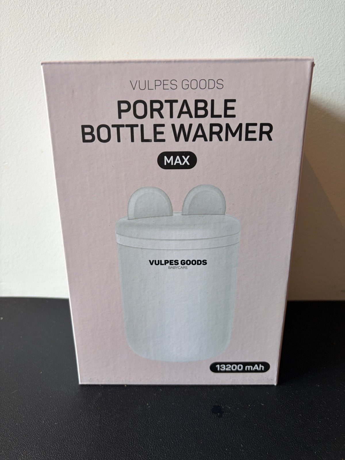 Vulpes Goods Draagbare Flessenwarmer Max, Flessen- of potjesverwarmer, Vulpes Goods, Ophalen of Verzenden, Zo goed als nieuw