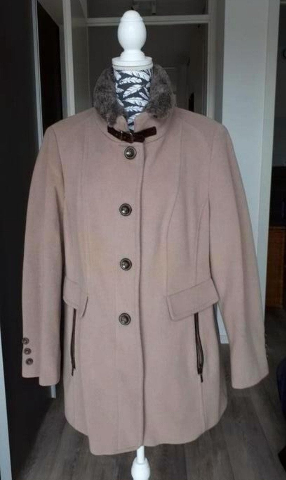 dames jas, Beige, Maat 46/48 (XL) of groter, Bonita, Ophalen of Verzenden