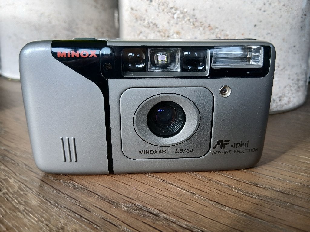 Minox 35mm camera AF Mini, Ophalen of Verzenden, Gebruikt, Compact, Overige Merken