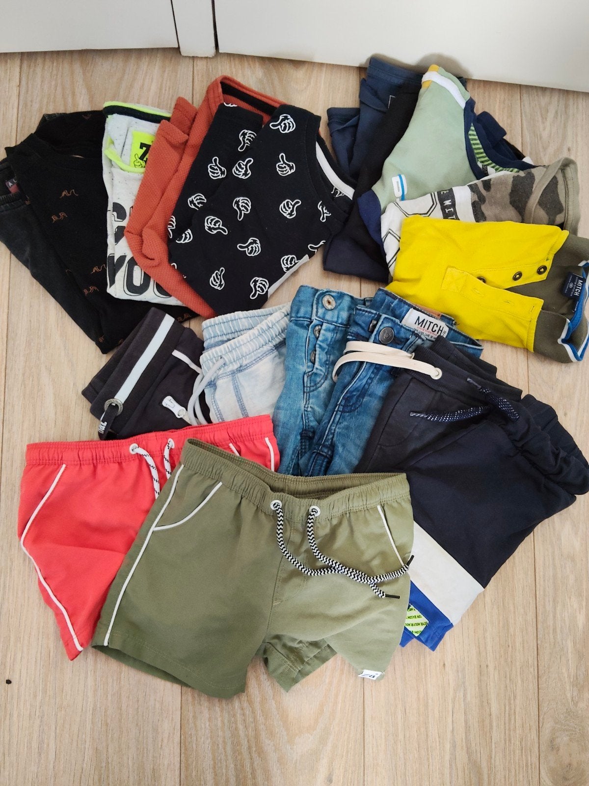 Zomer kleding pakket met vooral z8 en andere merken 98/104, Ophalen, Gebruikt, Maat 98