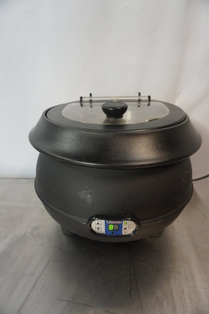 Hendi soepketel hotpot | 8 liter, Ophalen of Verzenden, Gebruikt, Overige materialen, Pot, Bus of Blik