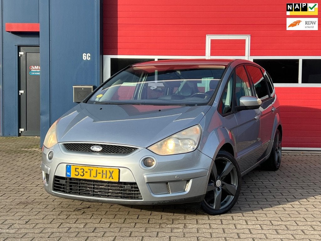 Ford S-Max 2.5-20V Turbo | Nieuwe apk + Pano + Cruise + Clim, Auto's, Ford, Bedrijf, Te koop, S-Max, ABS, Airbags, Airconditioning