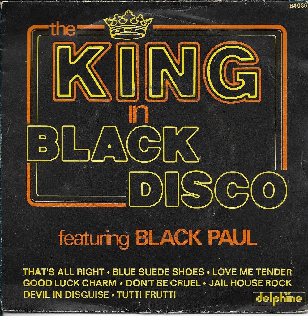 The King in Black Disco Featuring Black Paul - That`s all, Ophalen of Verzenden, Gebruikt, 7 inch, Pop