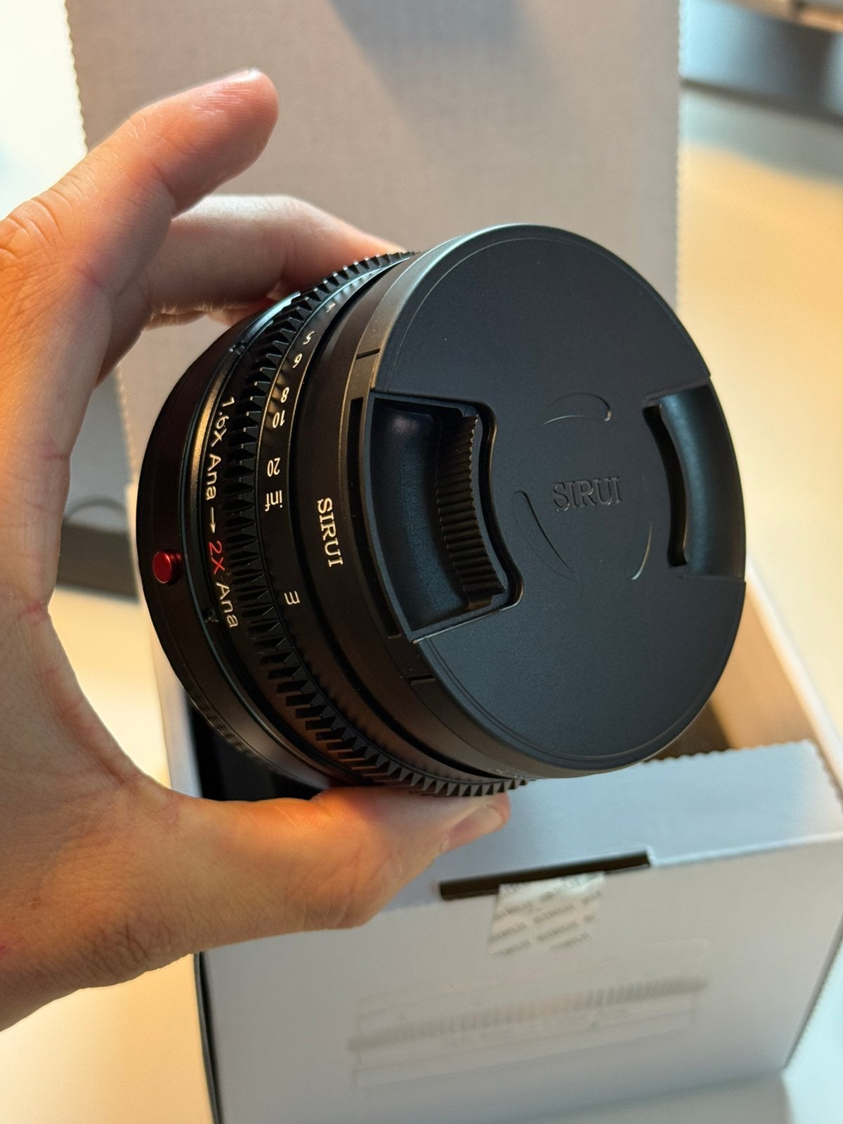 SIRUI 1.25x Anamorphic Adapter – nieuw/ongebruikt, Ophalen, Zo goed als nieuw