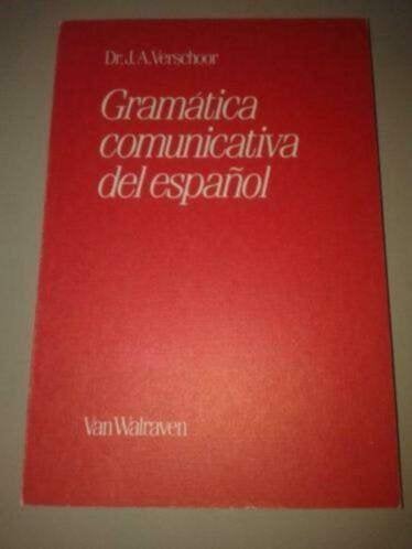 Gramática comunicativa del español  dr. J.A. Verschoor, Ophalen of Verzenden, Zo goed als nieuw