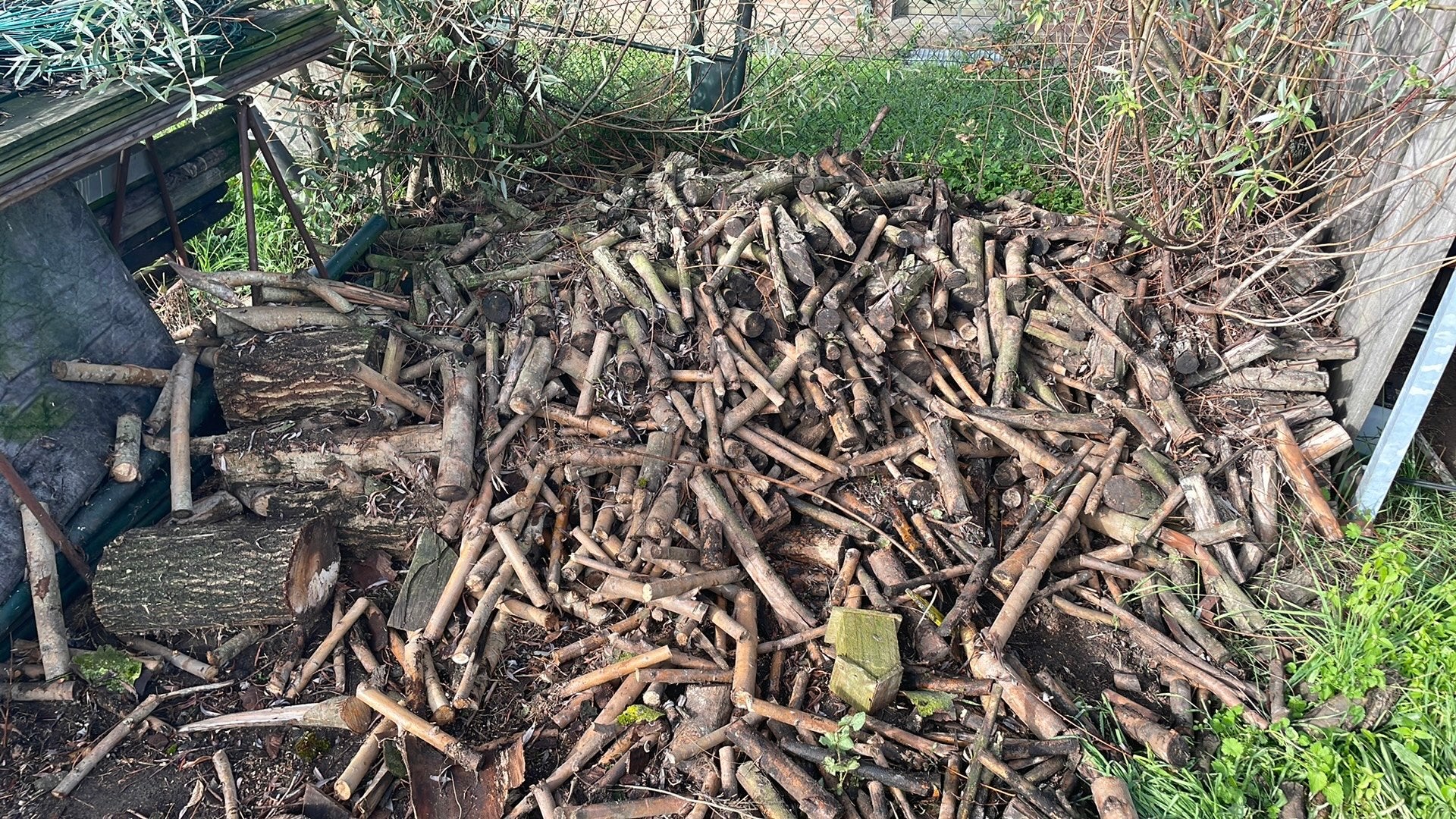 Stookhout vuurkorf wilgenhout kachelhout haardhout, Minder dan 3 m³, Ophalen
