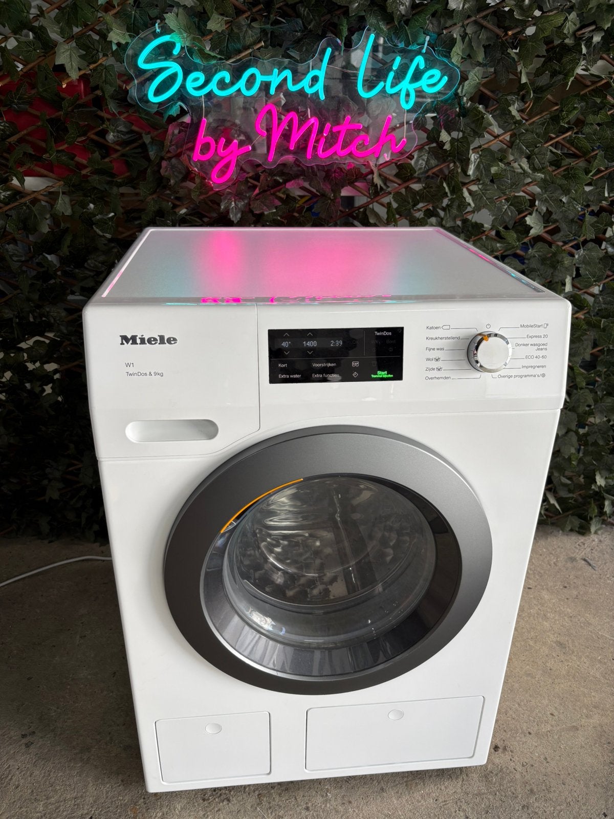 Miele W1 WiFi 9kg TwinDos, Witgoed en Apparatuur, Ophalen, 8 tot 10 kg, 85 tot 90 cm, 1600 toeren of meer