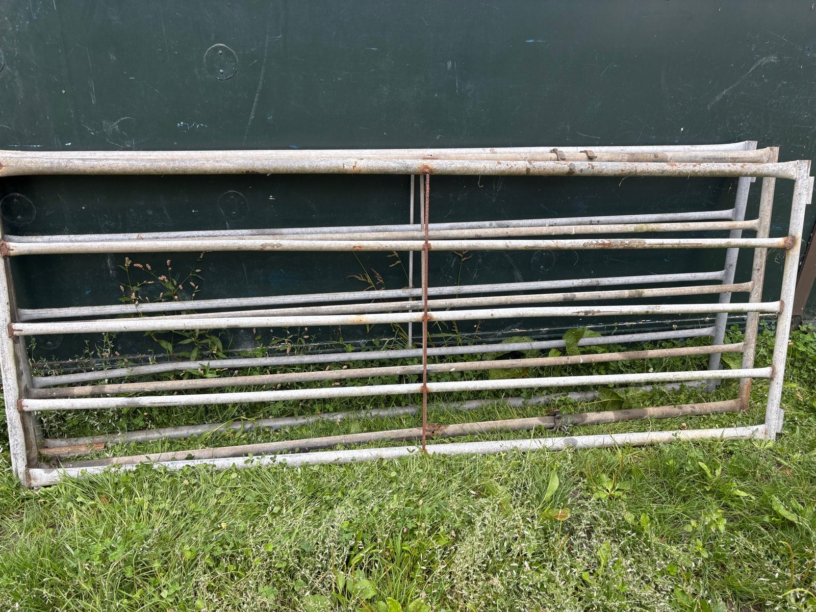 Diverse landhekken, Tuin en Terras, Tuinhekken en Hekwerk, Ophalen, Gebruikt, IJzer, Overige typen