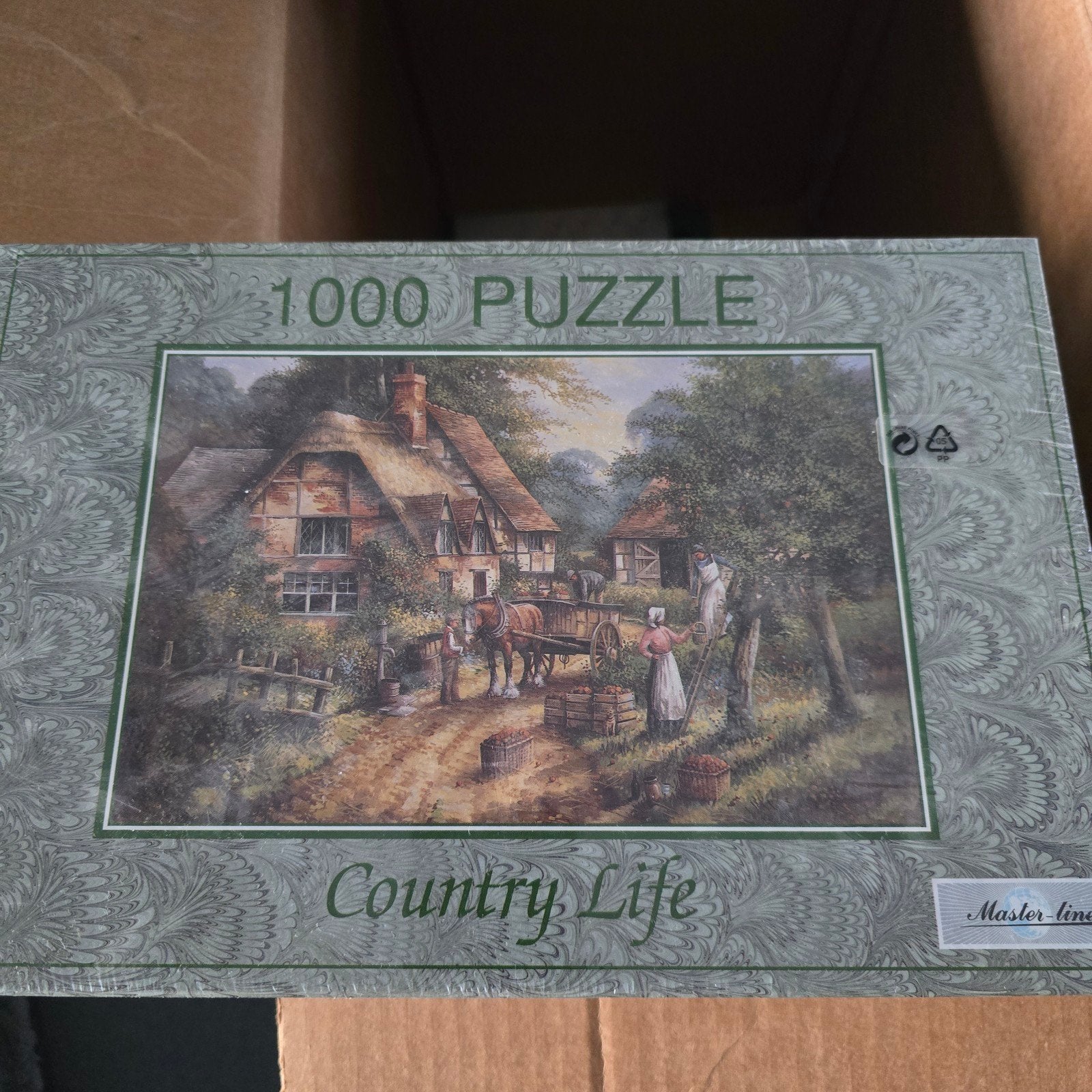 Legpuzzel 1000 stukjes - Country Life, Hobby en Vrije tijd, Denksport en Puzzels, Ophalen of Verzenden, 500 t/m 1500 stukjes, Gebruikt