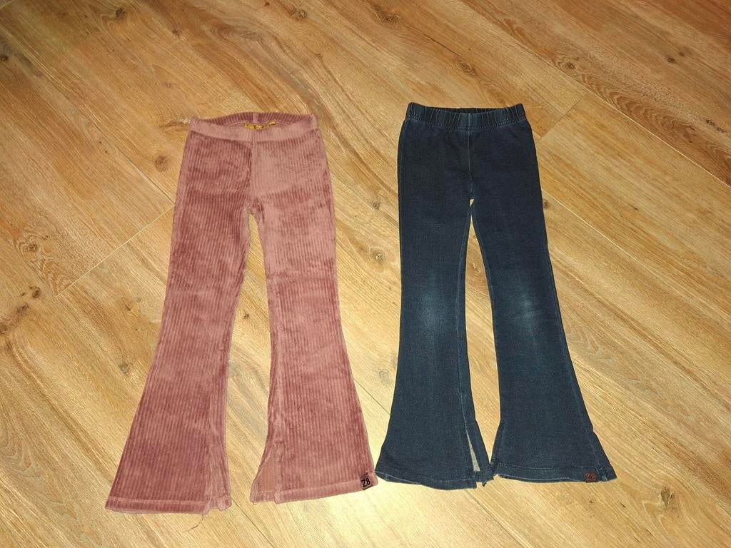 Z8 flared broeken maat 110, Kinderen en Baby's, Kinderkleding | Maat 110, Broek, Gebruikt, Meisje, Z8