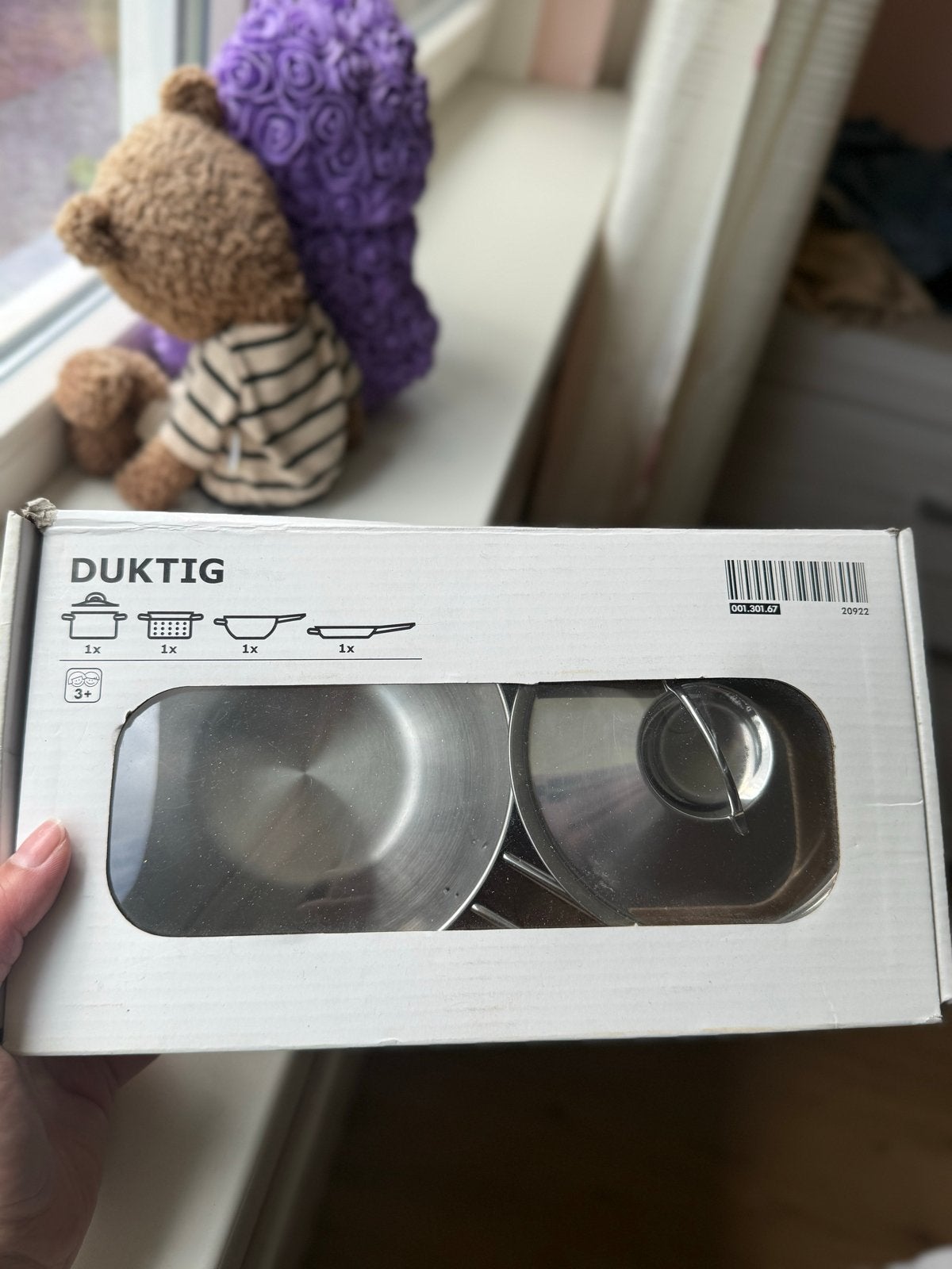 IKEA DUKTIG Speelgoed pannenset - nieuw, Ophalen of Verzenden, Nieuw, Jongen of Meisje