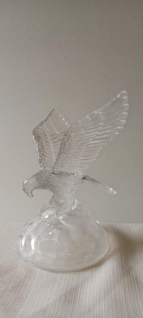 Vintage Cristal d'Arques adelaar-beeldje, Antiek en Kunst, Ophalen of Verzenden