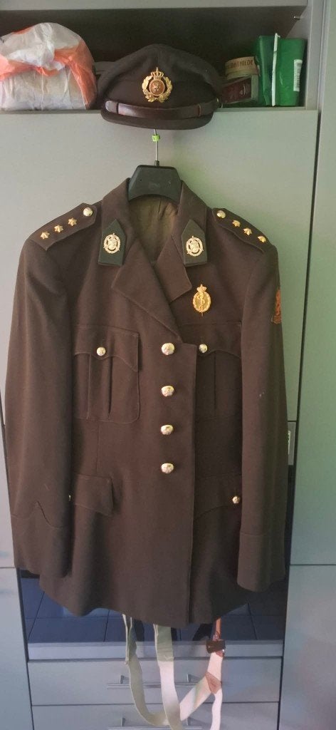 Nederland DT KL medische dienst officier uniform 1964, Verzenden, Landmacht, Nederland, Kleding of Schoenen