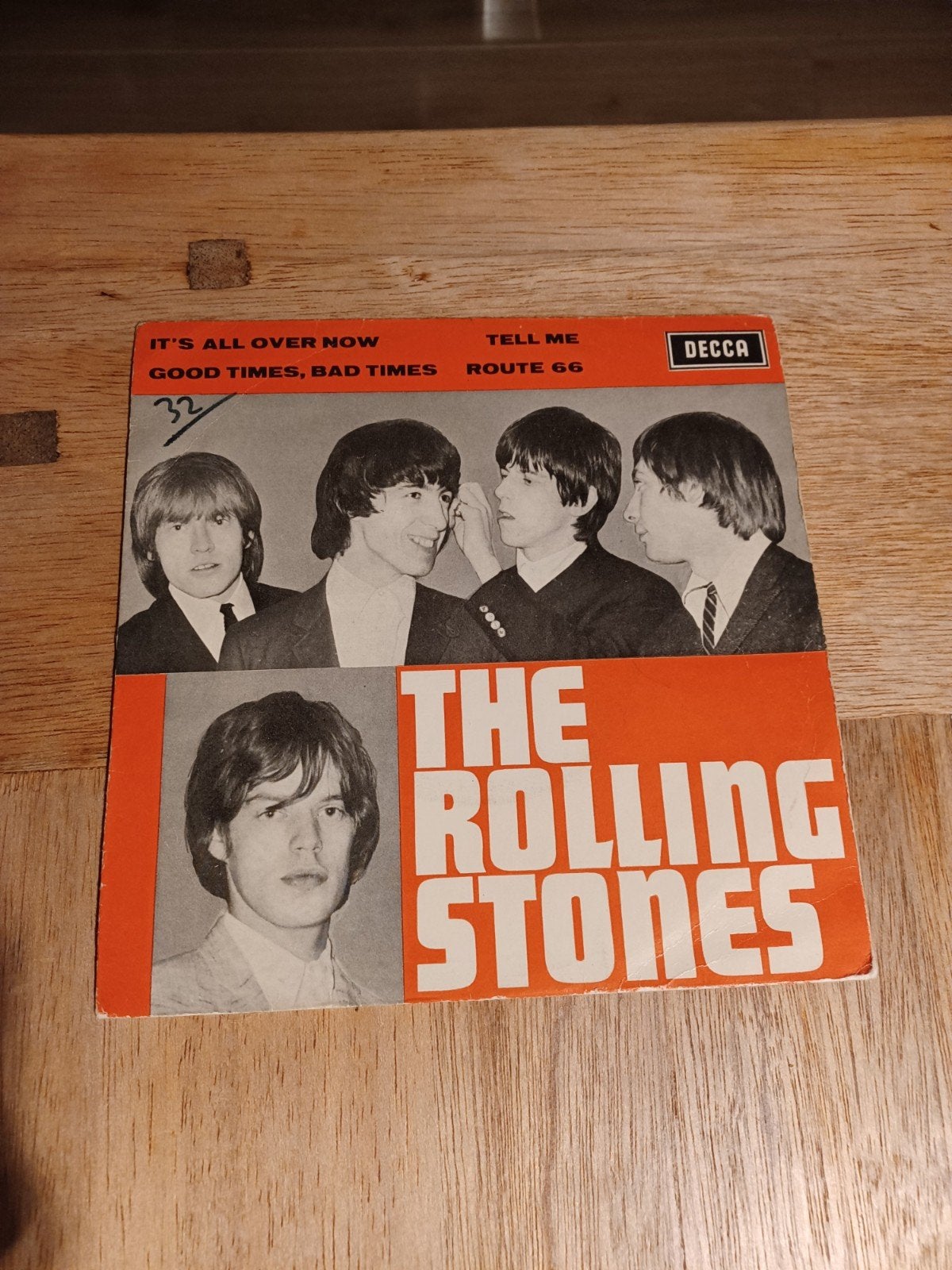 EP single The Rolling Stones - It's all over now / 1964, EP, Ophalen of Verzenden, EP