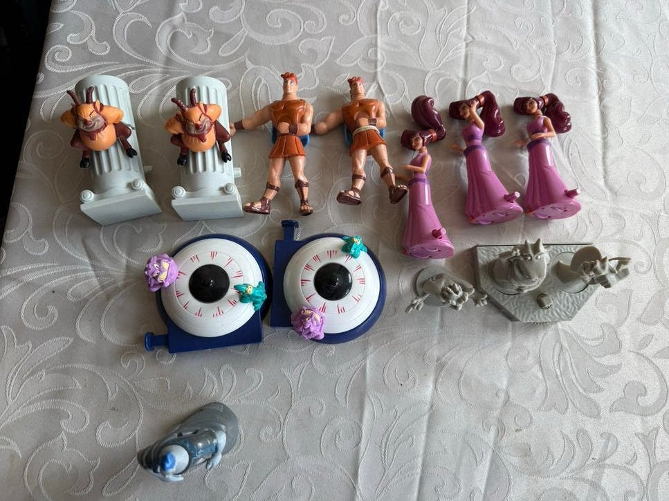 Disney Hercules McDonald's Happy Meal Speelgoed Collectie, Ophalen of Verzenden, Gebruikt