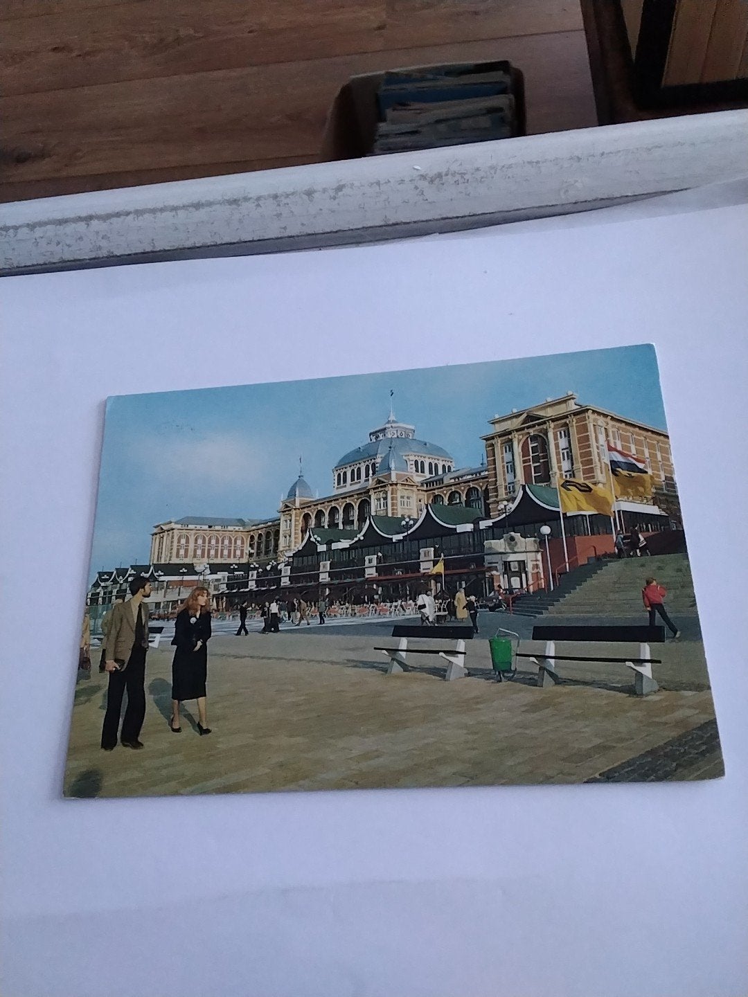 Oude ansichtkaart Scheveningen Kurhaus 1983, Ophalen of Verzenden, 1960 tot 1980, Gelopen, Zuid-Holland