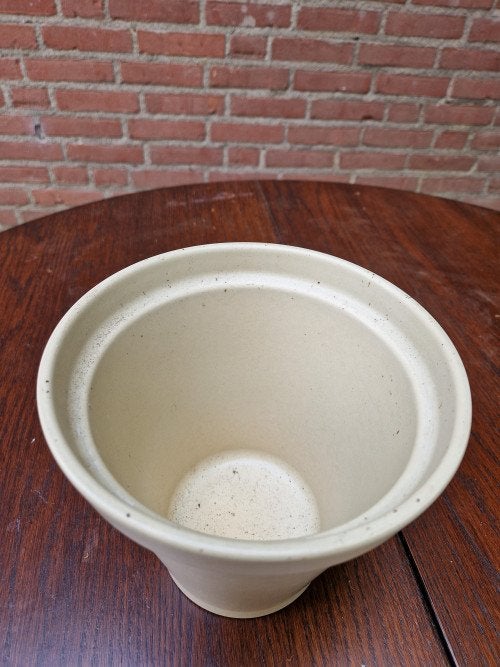 bloempot creme geel, Ophalen of Verzenden, 'T Olde Gre-j, Info@toldegrej.nl, Endepoelstraat 20f Didam