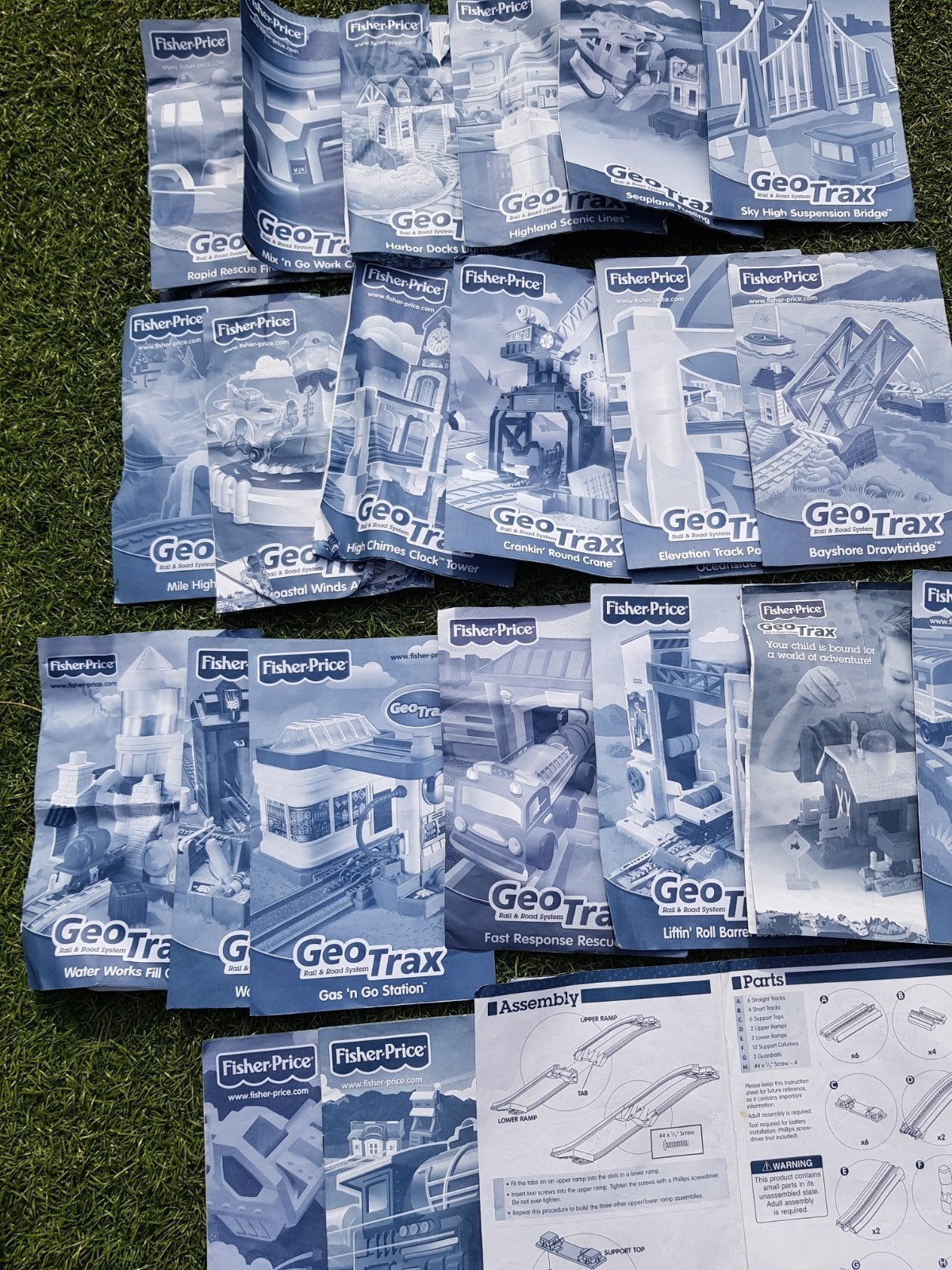 Geotrax van fisher price, Ophalen, Gebruikt, Speelset, Met licht