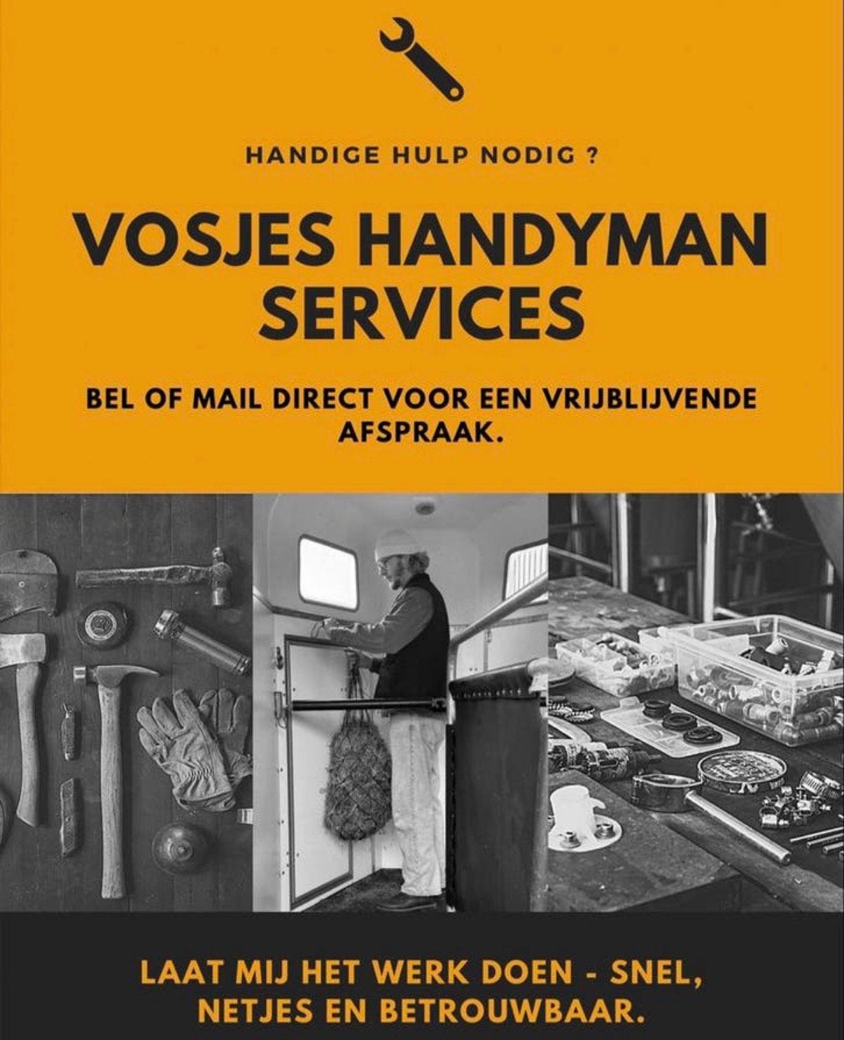 Klusjesman, Ophalen, Zo goed als nieuw