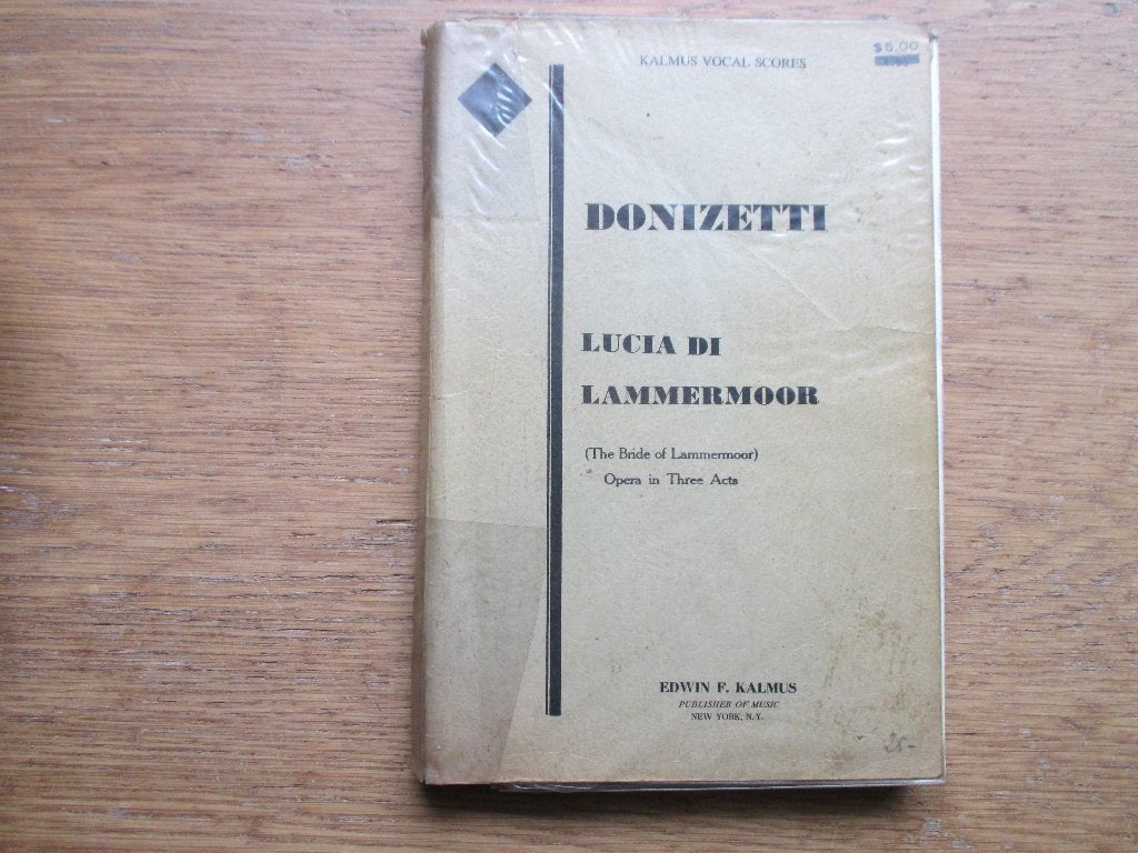 Donizetti - lucia di lammermoor - opera, Ophalen of Verzenden, Gebruikt, Artiest of Componist, Klassiek