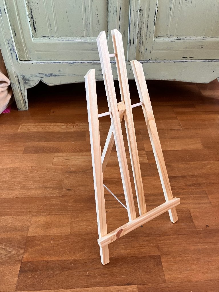 partijtje kleine schilders ezels 12 stuks  (ca 50 cm hoog ), Ophalen, Zo goed als nieuw, Ezel