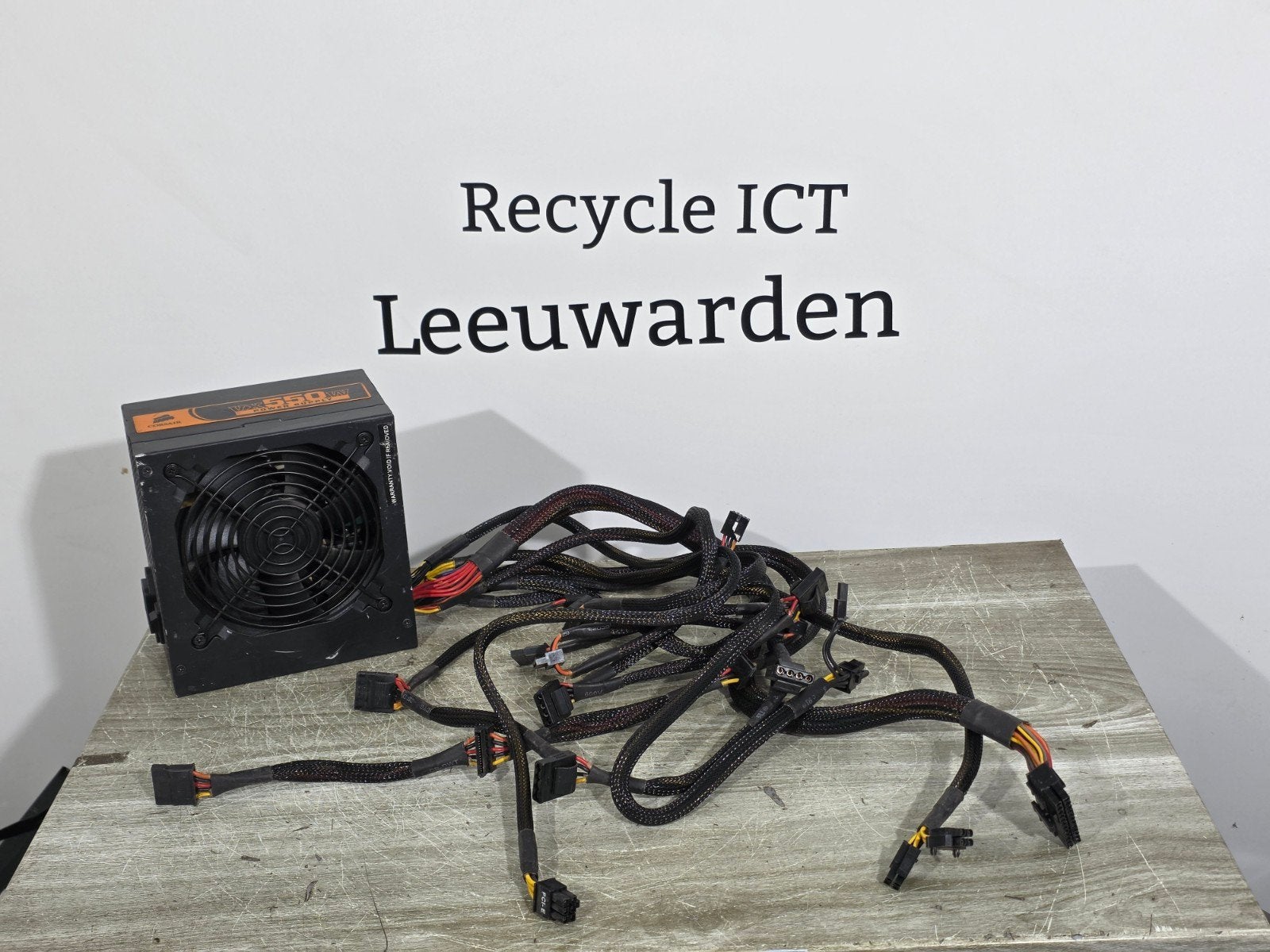 Corsair 550w max voeding psu power supply vx550w, Gebruikt, ., Ophalen of Verzenden, .