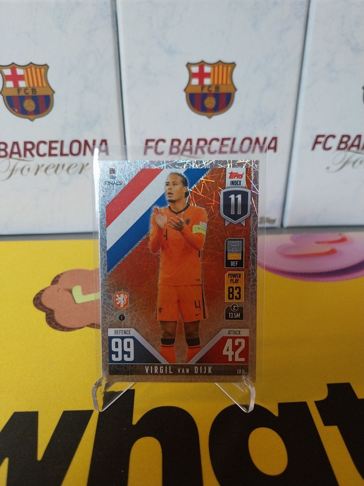 CD11 Virgil van Dijk Nations League 2022-2023, Verzamelen, Ophalen of Verzenden, Zo goed als nieuw, Overige binnenlandse clubs