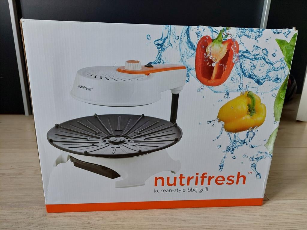 Nutrifresh Koreaanse Tafel BBQ met Afzuiging - Nieuw in Doos, Ophalen