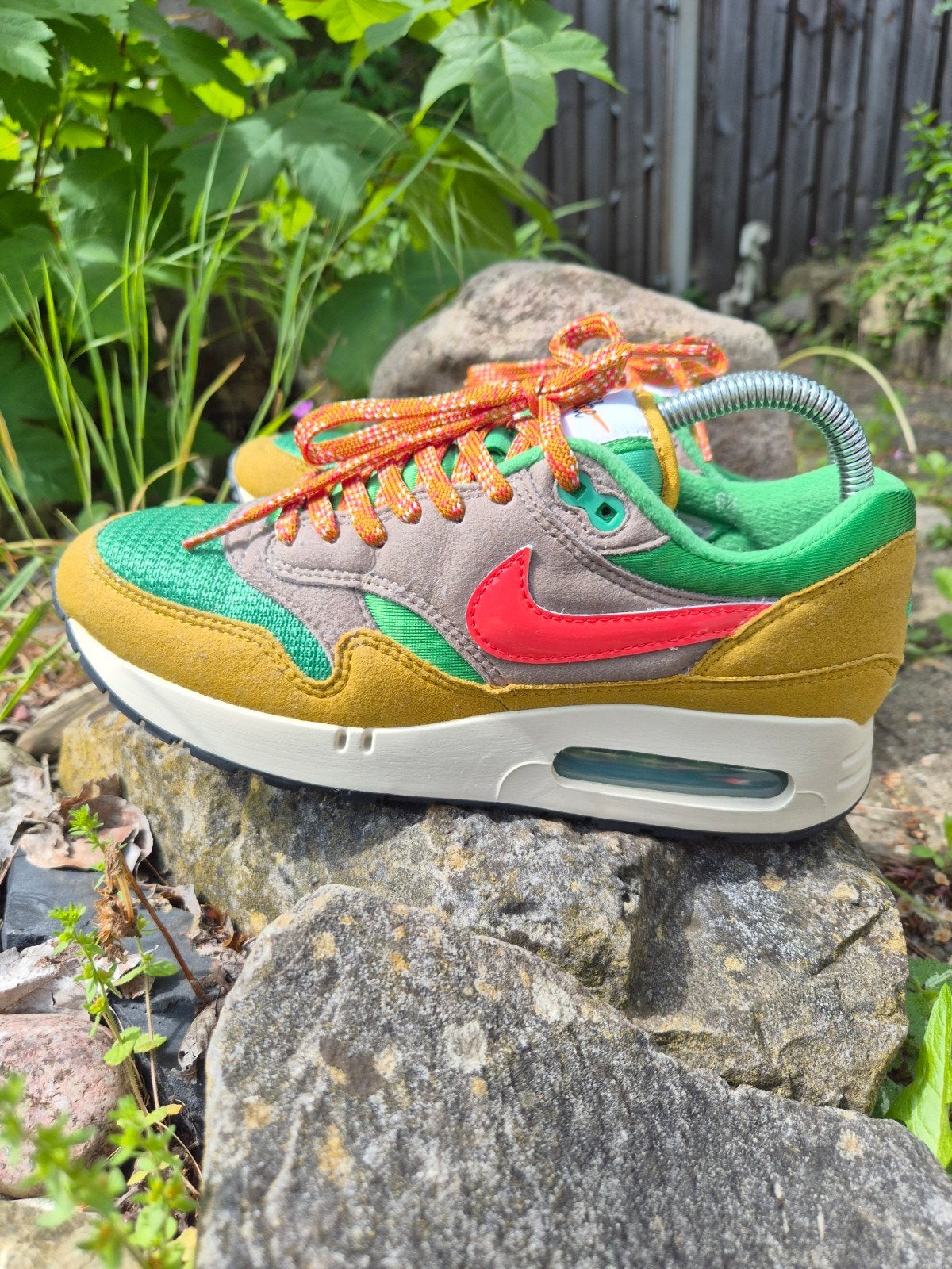 Nike air max 1 big bubble, Bruin, Nieuw, Ophalen of Verzenden, Sneakers of Gympen