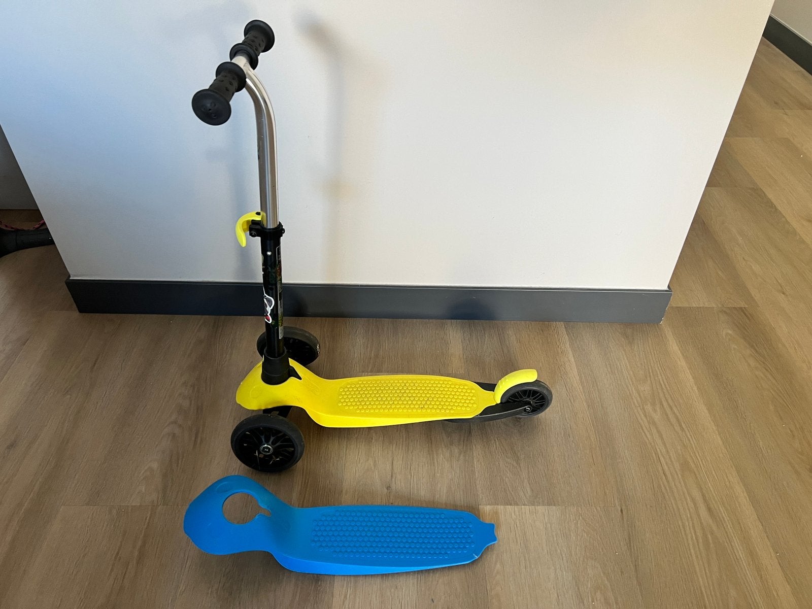 Oxelo B1 kinderstep 3 wielen + extra cover, Ophalen, Gebruikt, Gewone step
