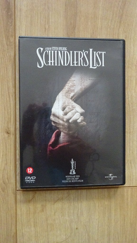 Schindler's List, Vanaf 12 jaar, Ophalen of Verzenden, Zo goed als nieuw