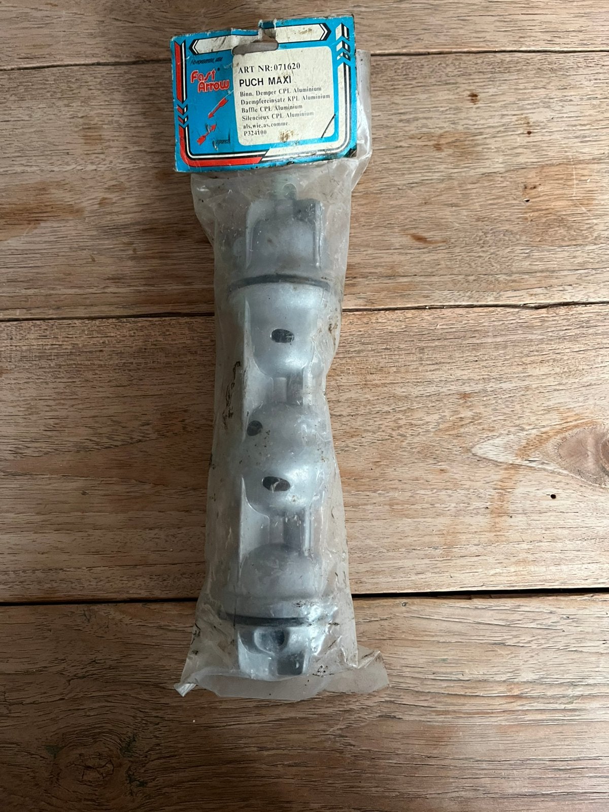 NOS Puch Maxi Fast Arrow binnendemper originele uitlaat, Ophalen of Verzenden, Zo goed als nieuw, Uitlaat