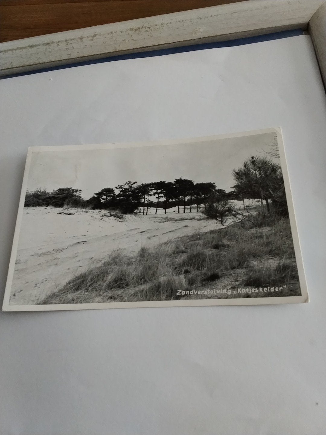 Zandverstuiving KATJESKELDER. OOSTERHOUT, Verzamelen, Ansichtkaarten | Nederland, Ophalen of Verzenden, 1960 tot 1980, Noord-Brabant