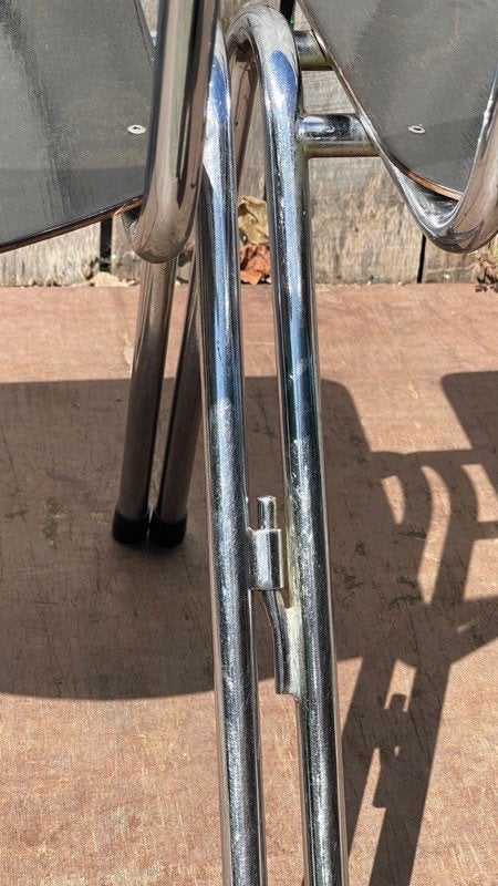 Black’n Chrome Galvanitas–Zwart Pagholz (50 op voorraad), Zwart, Ophalen of Verzenden, Overige materialen, Vijf, Zes of meer stoelen