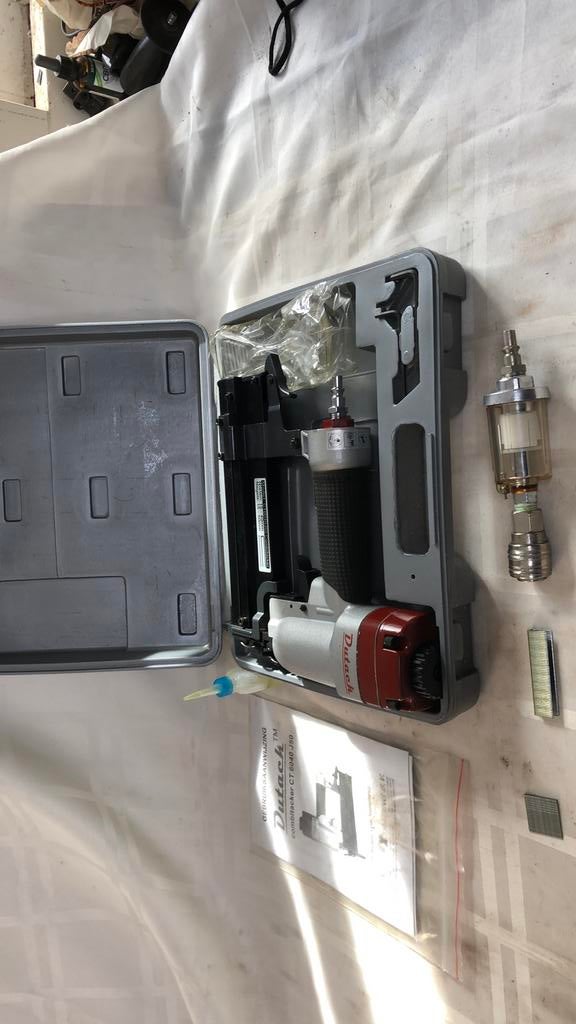 Dutack tm ct 6040 j 50 tacker pneumatische, Doe-het-zelf en Verbouw, Compressors, Minder dan 25 liter, Ophalen of Verzenden, Nieuw