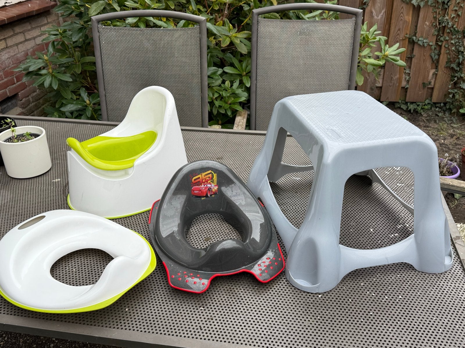 Potje, toiletverkleiner en opstapje voor kinderen, Kinderen en Baby's, Ophalen of Verzenden, Gebruikt