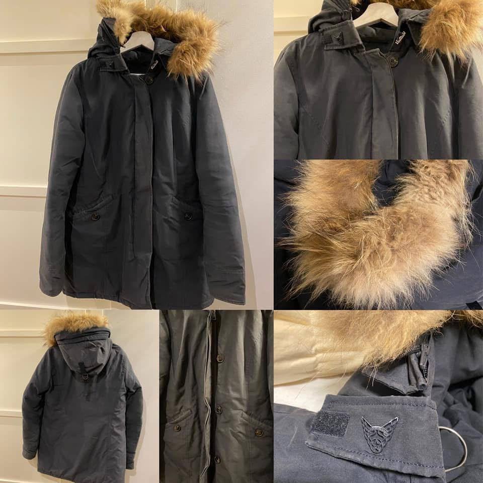 Airforce Parka Winterjas, Ophalen of Verzenden, Gedragen, Maat 46/48 (XL) of groter, Grijs
