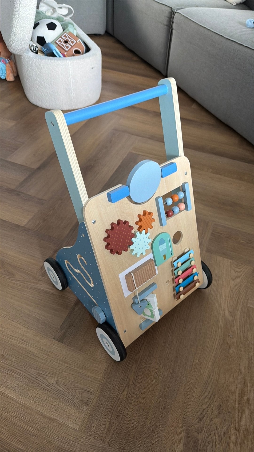 Luvion Activity Baby Walker loopwagen loop wagen hout, Ophalen of Verzenden, Nieuw, Duw- of Trekspeelgoed