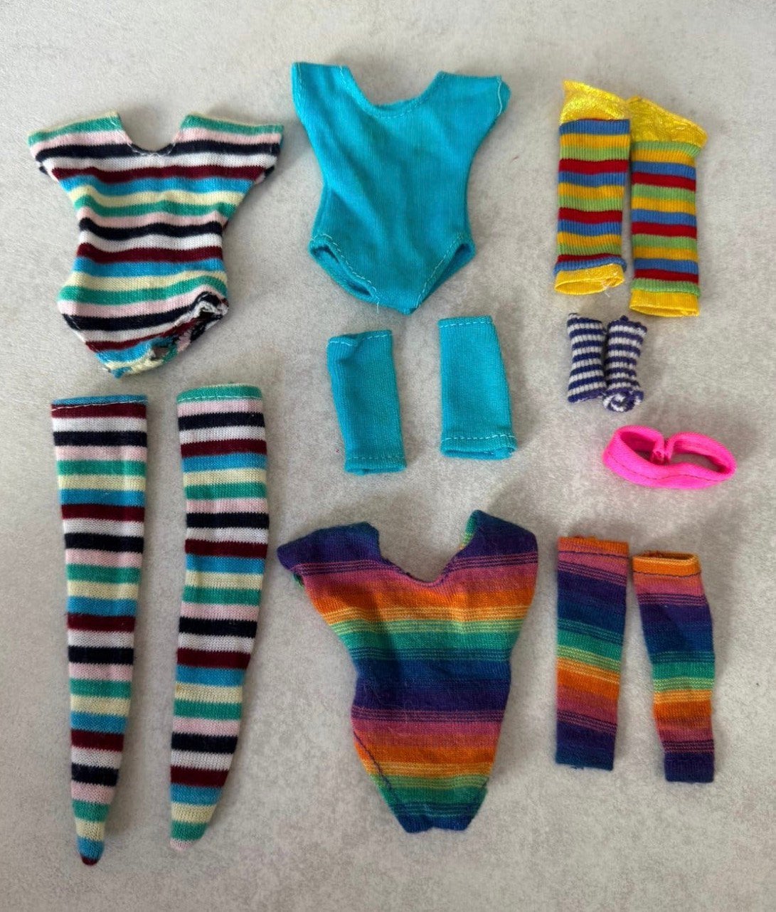 Barbie Sindy Fleur vintage sport kleding, Verzamelen, Ophalen of Verzenden, Gebruikt, Kleertjes