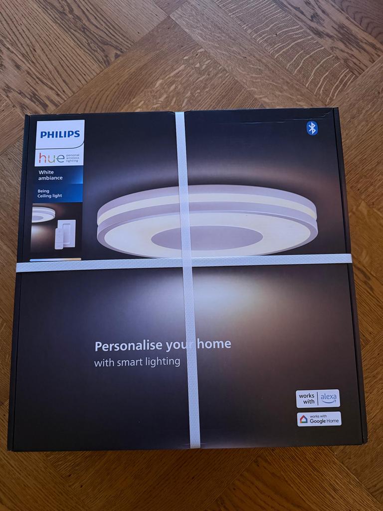 Philips Hue Being plafondlamp incl remote, Ophalen of Verzenden, Nieuw