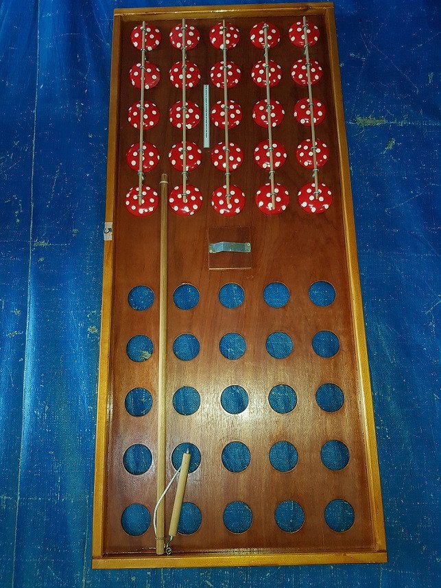 oud Hollandse spellen paddenstoel spel bensan enter, Ophalen, Zo goed als nieuw, Overige