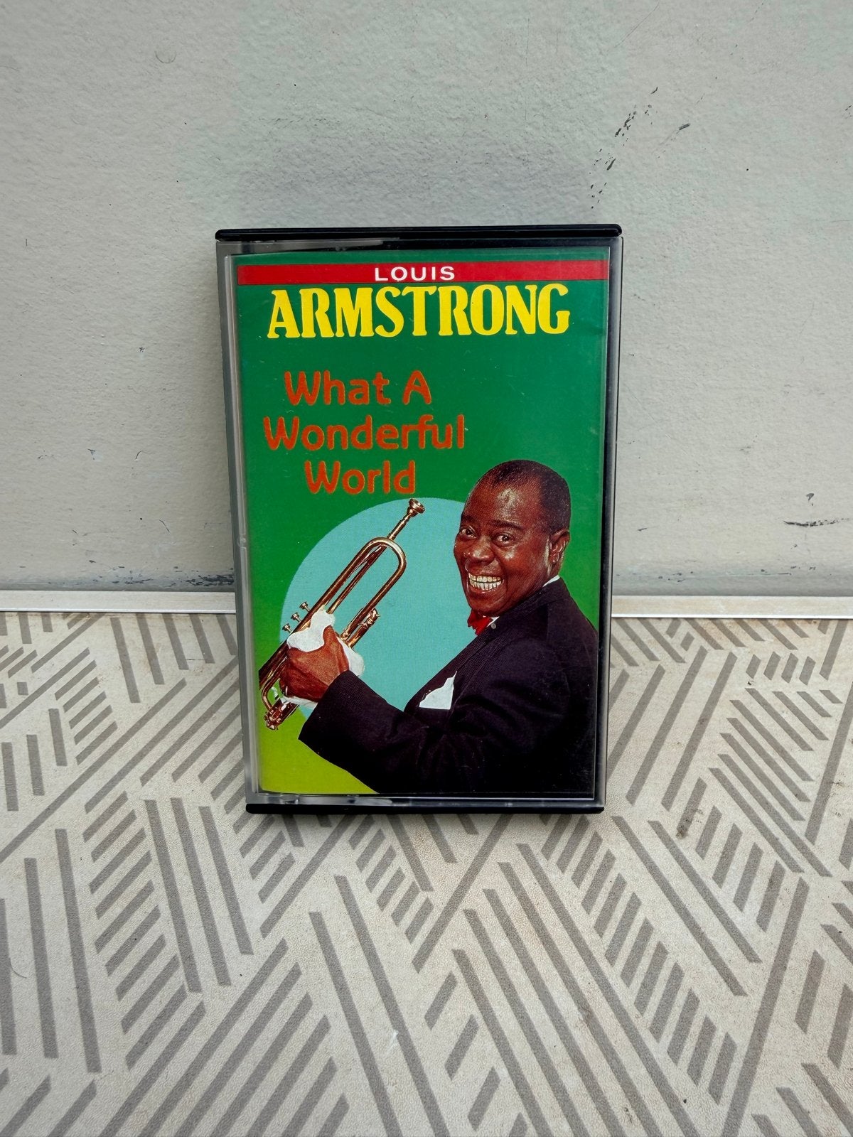 Louis Armstrong - What A Wonderful World (Cassette), Cd's en Dvd's, Cassettebandjes, Gebruikt, 1 bandje, Ophalen of Verzenden