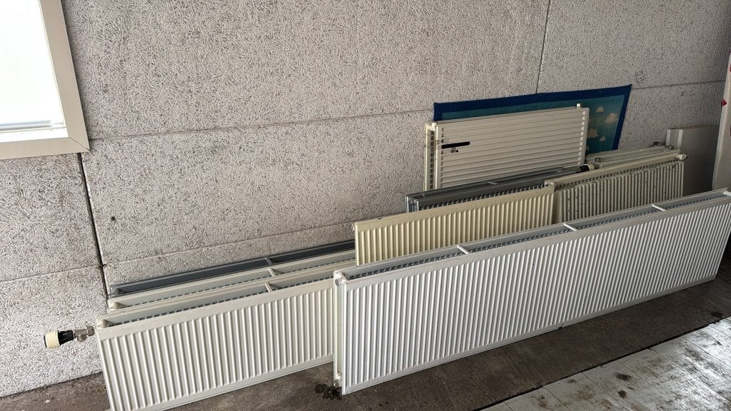 Radiatoren, Doe-het-zelf en Verbouw, Verwarming en Radiatoren, Ophalen, 30 tot 80 cm, Gebruikt, Radiator