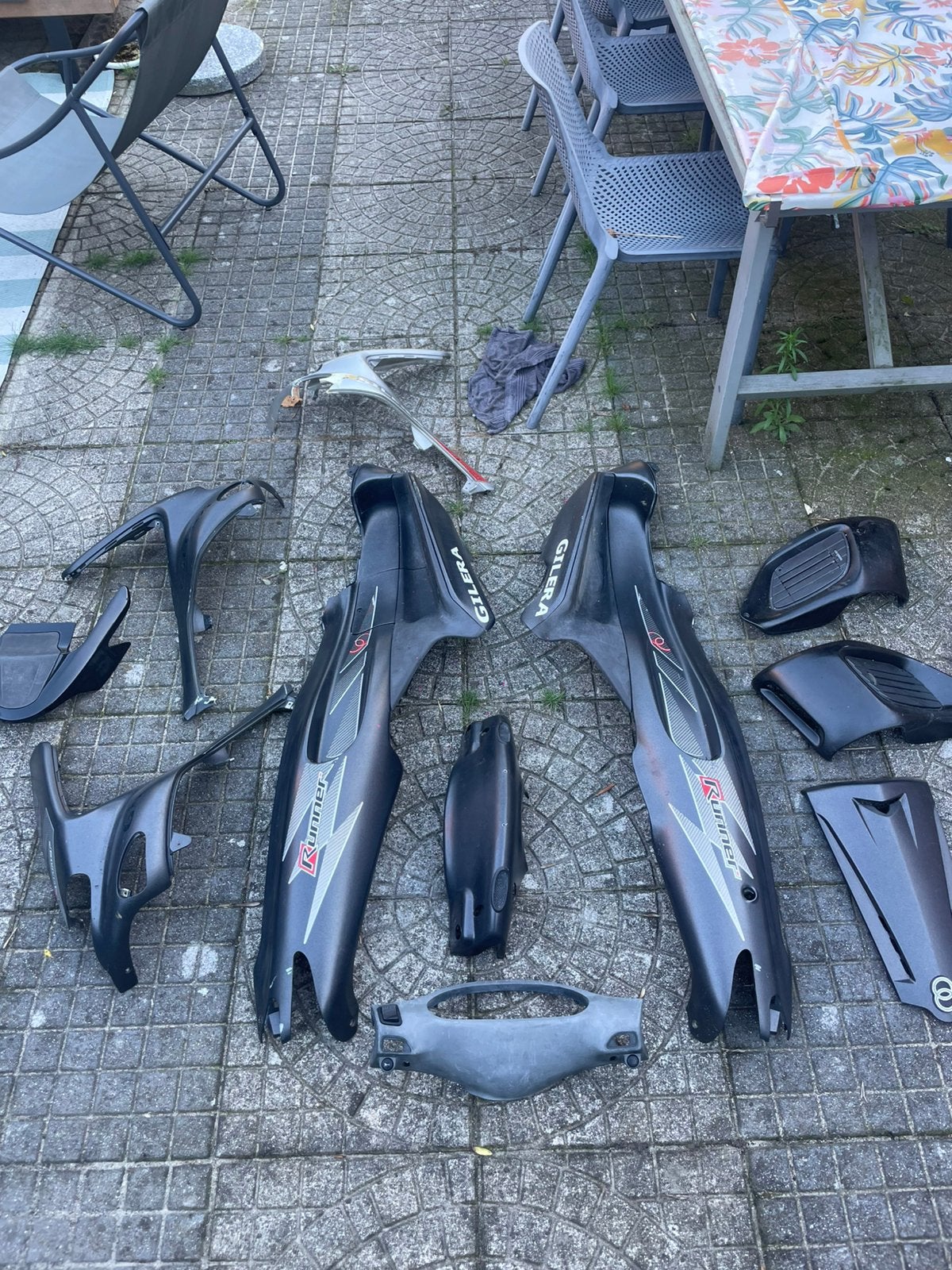 Gilera runner sp kappen, Ophalen, Gebruikt, Kap, Overige merken
