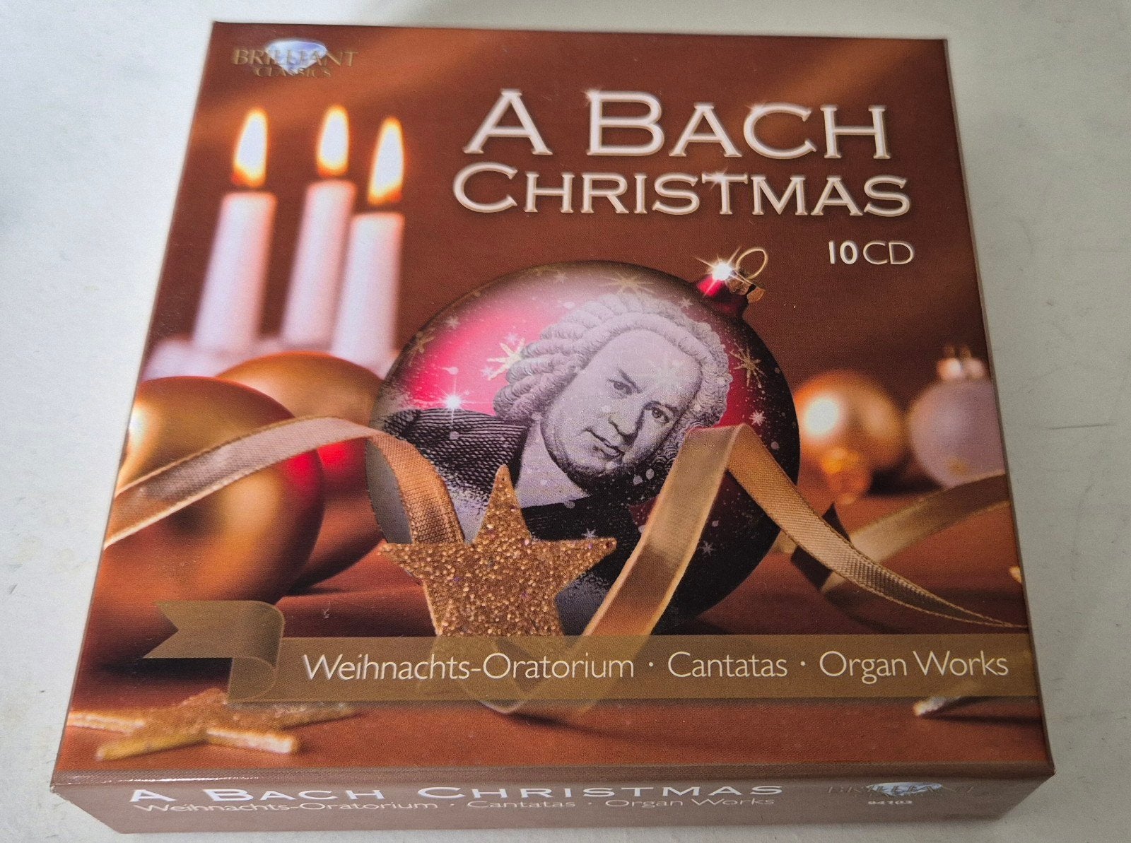 A Bach Christmas - 10 CD Boxset - Brilliant Classics, Ophalen of Verzenden, Gebruikt, Boxset, Bach