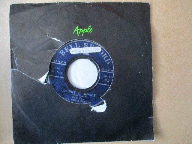 s5722 sam cee - johnny b. good, Ophalen, Gebruikt, 7 inch, Overige genres