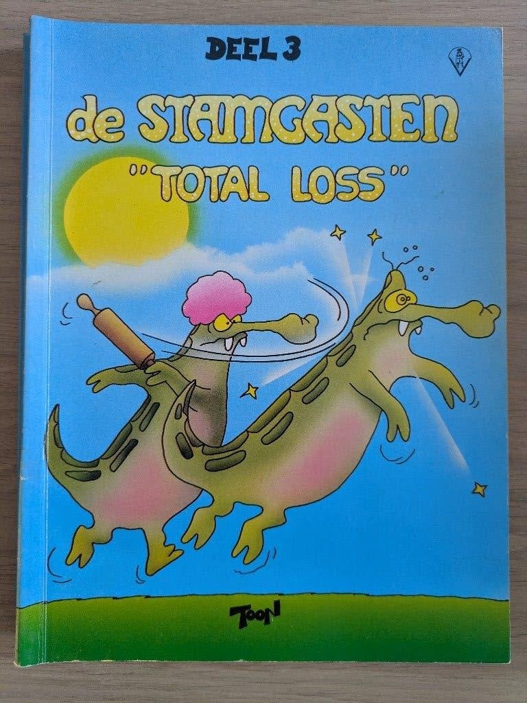 Stripboek de Stamgasten 3, Gelezen, Eén stripboek, Ophalen of Verzenden, Toon van Driel