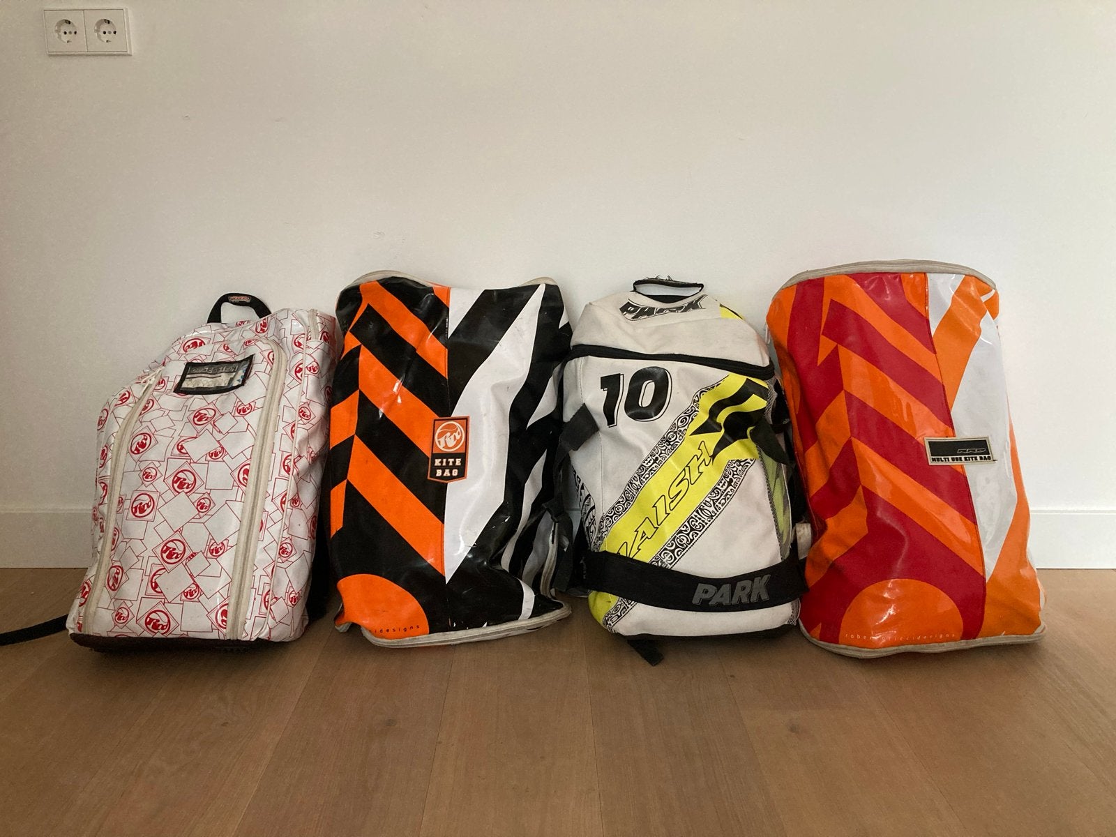 Complete kiteset: RRD Obsession, Naish Park, RRD Vision + Ba, Watersport en Boten, Kitesurfen, Ophalen of Verzenden, Gebruikt